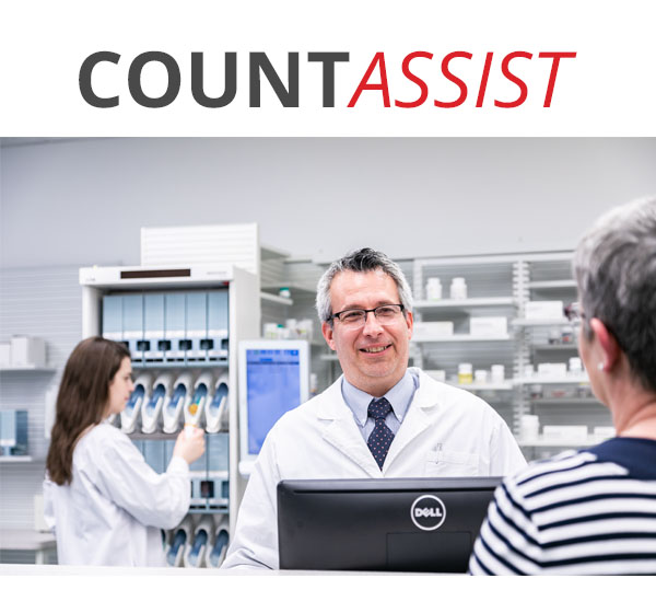 CountAssist medication vial counting and filling solution